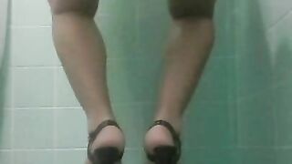 First time trying Sissy dress and heels