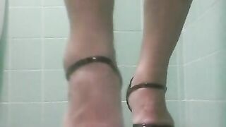 First time trying Sissy dress and heels