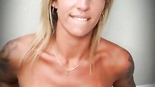 I masturbate with my furry butt plug!