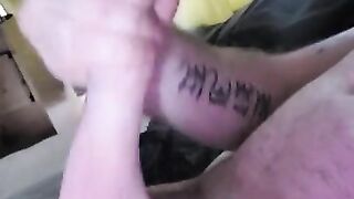 Super Horny this morning, nice big cum load