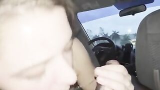 NO GAG RELFEX IN THE BACKSEAT OF MALL PARKING LOT