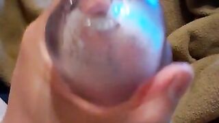 Blowing a load jerking with my toy