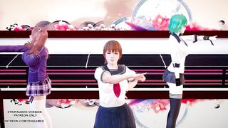 R18-MMD Masked Bitch Honoka Katsumi Tamaki DOA Hot Dance