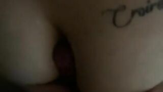 Cum between her boobs after keeping it 2 weeks - huge load