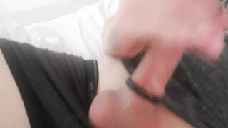 Arrogant guy is talking dirty about your girlfriend (with CUMSHOT)