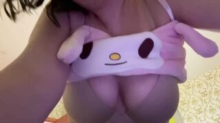 cutie touches herself