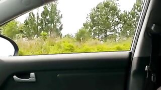 Fire bush, hairy ginger, showing off, truckers & cum shot