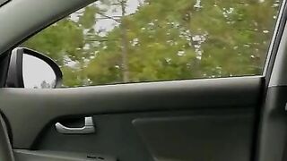 Fire bush, hairy ginger, showing off, truckers & cum shot