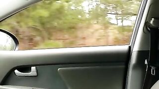 Fire bush, hairy ginger, showing off, truckers & cum shot