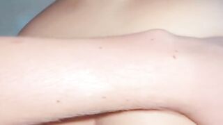 My stepbrother creampied my tiny hairy pussy