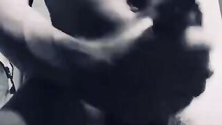 Satisfaction after a long horny day at work