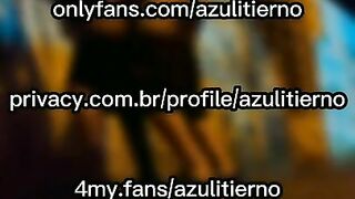 blowjob and fucking in the street (@azulitierno)