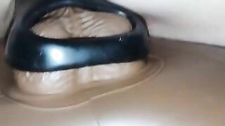 Hubby Had To Watch Me Cum All Over My BBC Blow Up W/ BBC Sleeve! Came THE HARDEST EVER!????♥️????