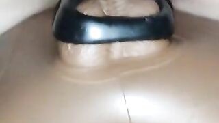 Hubby Had To Watch Me Cum All Over My BBC Blow Up W/ BBC Sleeve! Came THE HARDEST EVER!????♥️????