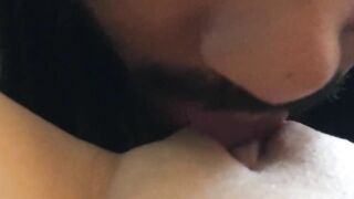 Licking Pawg Wifey’s Freshly Shaved Pussy