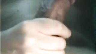 Mexican big dick. Male masturbation close up.