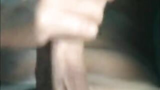 Mexican big dick. Male masturbation close up.