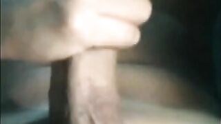 Mexican big dick. Male masturbation close up.
