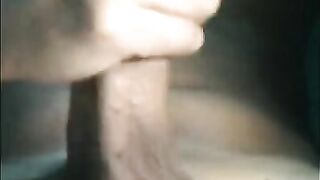 Mexican big dick. Male masturbation close up.