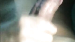Mexican big dick. Male masturbation close up.
