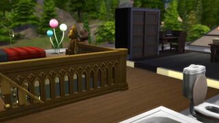 Curvy girl fucks old man - Sim