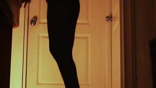 Hot Latina Girl Dancing and Stripping