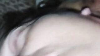 Playing with wife's pussy