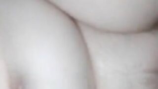 Playing with wife's pussy