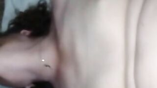 Playing with wife's pussy