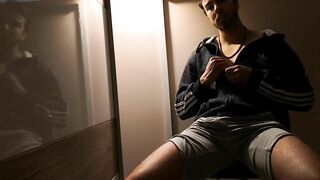 Itsbig cumming huge load in Sex Toy