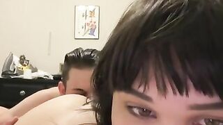 Boyfriend EATS my ASS after CREAMPIE!! ????♥️