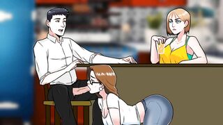 Dawn of Malice: StepMom Sucks Her StepSon's Big Cock, Got Covered With Sticky Cum-Ep18