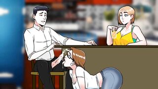 Dawn of Malice: StepMom Sucks Her StepSon's Big Cock, Got Covered With Sticky Cum-Ep18