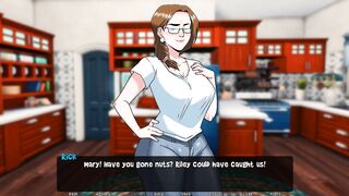 Dawn of Malice: StepMom Sucks Her StepSon's Big Cock, Got Covered With Sticky Cum-Ep18