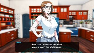 Dawn of Malice: StepMom Sucks Her StepSon's Big Cock, Got Covered With Sticky Cum-Ep18