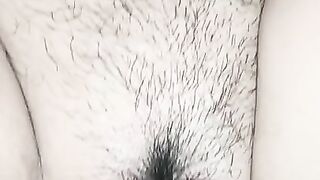 Hairy pussy close up video