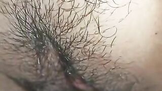 Hairy pussy close up video