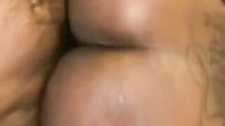 Big booty girl can’t take no dick