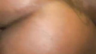 Big booty girl can’t take no dick