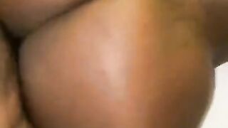 Big booty girl can’t take no dick