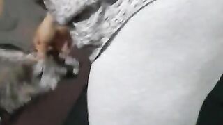 Step mom leggings get fucked hard by step son