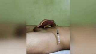 Masturbação com sonda uretral