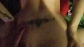 Big ass bouncing while Pussy pounded by big dick