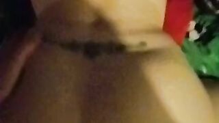 Big ass bouncing while Pussy pounded by big dick