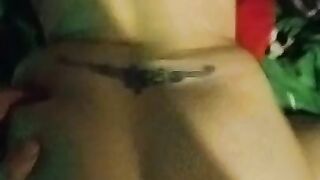 Big ass bouncing while Pussy pounded by big dick