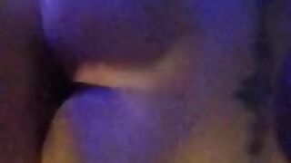 Big ass bouncing while Pussy pounded by big dick