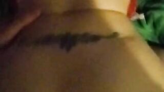 Big ass bouncing while Pussy pounded by big dick