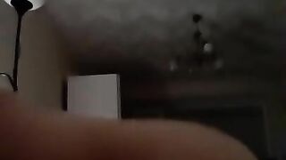 Babe sucking cock, after that she rides it