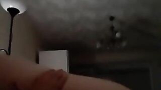 Babe sucking cock, after that she rides it