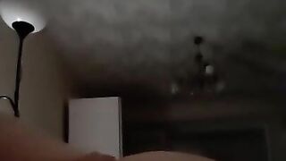 Babe sucking cock, after that she rides it